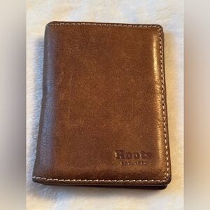 Vintage Roots Small Tan Leather Card Holder